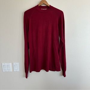 SOLD (DP) VINTAGE Silk mock neck sweater